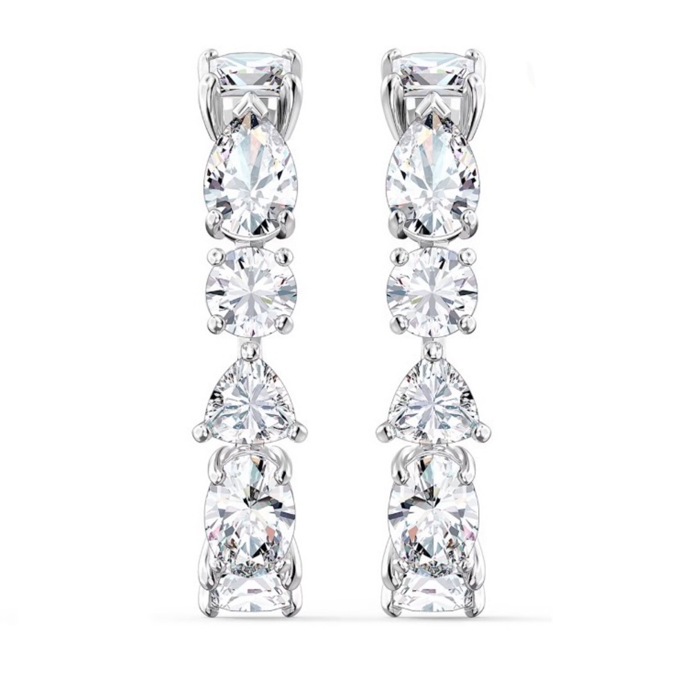 Swarovski Tennis Deluxe Mixed Cut Ear Cuffs